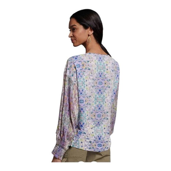 Anthropologie Odetta Embroidered Top - Picture 3 of 7
